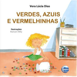 Verdes, azuis e vermelhinhas